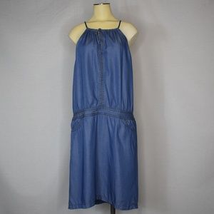 W By Worth | Denim Drop Waist Sundress | 10